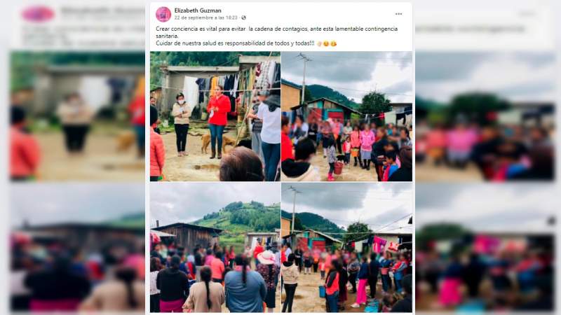 Sindica Municipal de Ocampo, Michoacán pone en riesgo de COVID-19 a pobladores