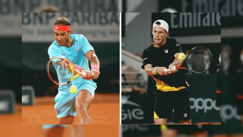 Rafael Nadal ganó contra Diego Schwartzman en las semifinales del torneo Roland Garros 