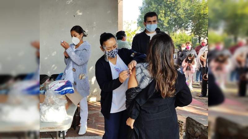 Arranca gobierno de Morelia campaña de vacunación contra Influenza 