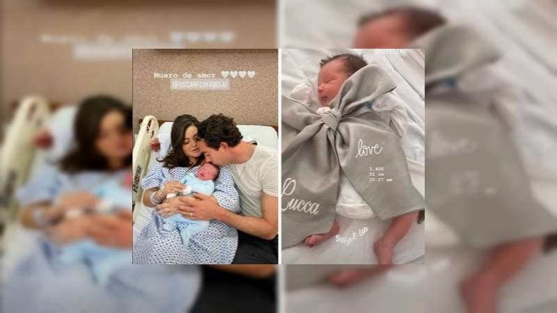 Óscar Jiménez y Mariana Echeverría se convierten en padres 