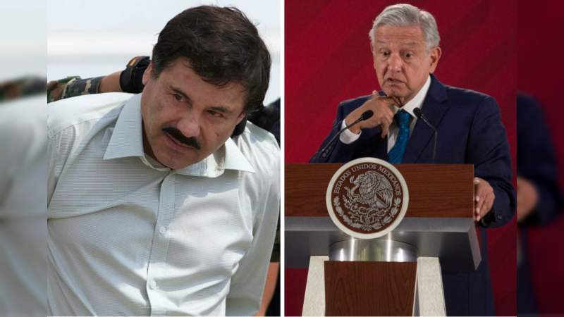 López Obrador ofrece disculpa al Chapo Guzmán por llamarlo por su apodo 