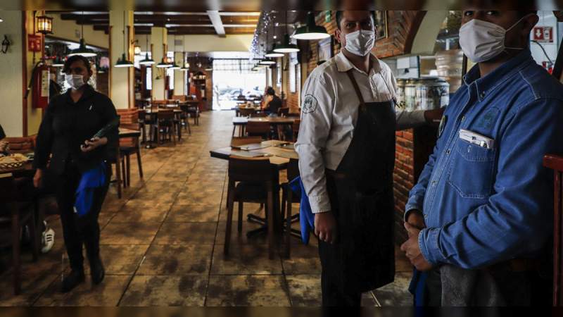 122 mil restaurantes y 300 mil empleos en riesgo por rebrotes de Covid-19: Canirac 