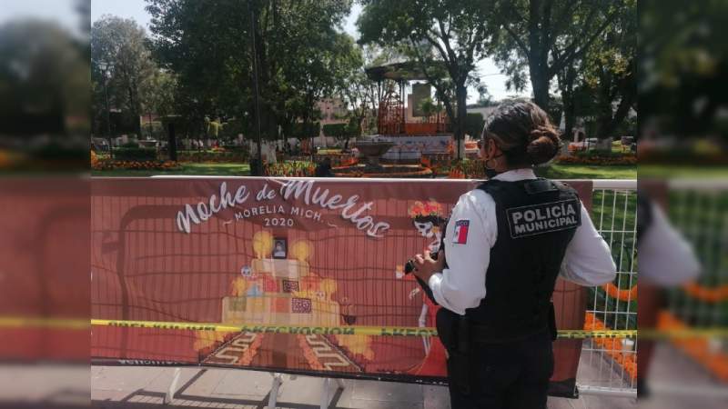 Policía Morelia desplegará acciones para garantizar el orden durante conmemoración del Día de Muertos