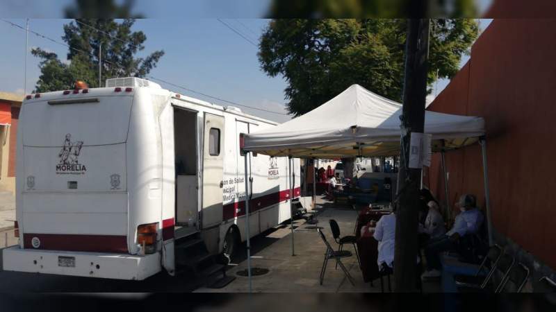 Gobierno de Morelia brinda servicios integrales en Jornada de Salud en Zimpanio Norte 