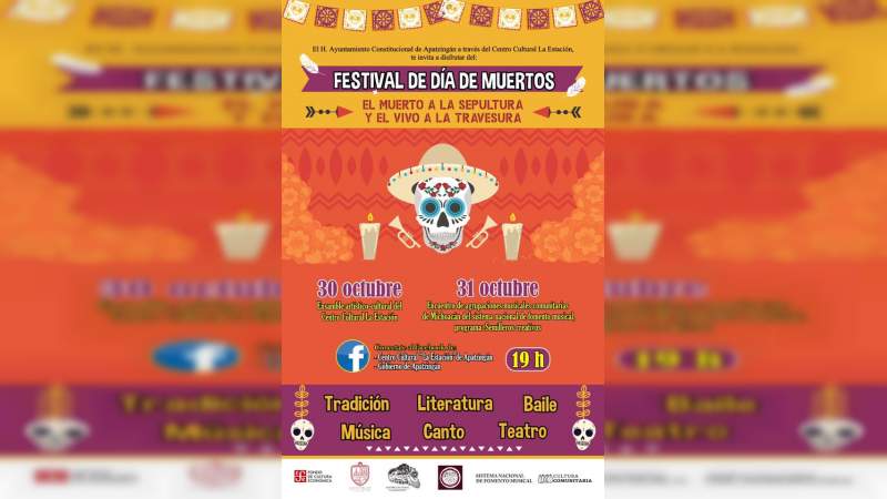 Celebración del Dia de Muertos 2020 en Apatzingán