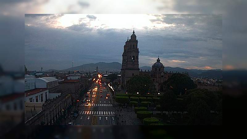 Prevén martes con frío en Morelia, la sensación térmica bajara hasta los 7°C 