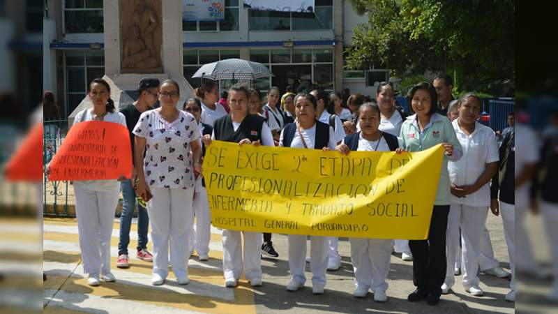 SSM, SFA y Segob se comprometen a buscar los 15mdp etiquetados para profesionalizar a 200 enfermeras 