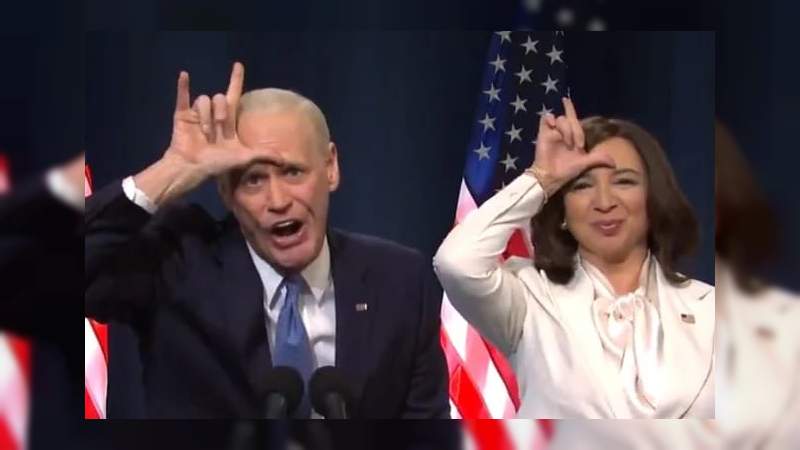 Jim Carrey realiza parodia de Biden y se burla de Trump llamándolo perdedor 