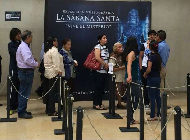 Rotundo éxito de exposición museografía “La Sábana Santa” en Morelia, dicen sus organizadores 
