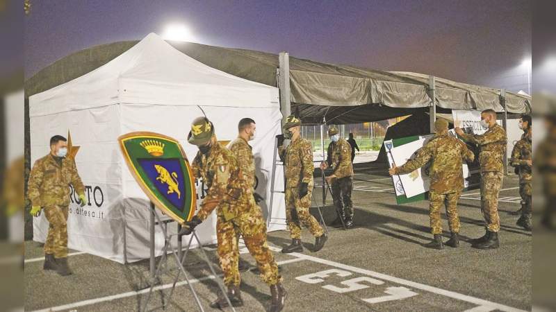 Covid-19 sacude nuevamente a Italia rebasa el millón de casos 