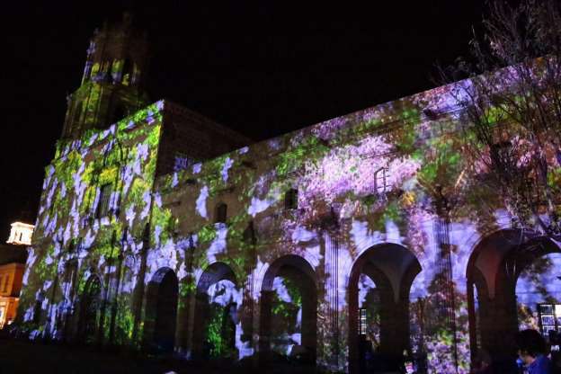 Realizan proyección de video mapping en Morelia - Foto 3 