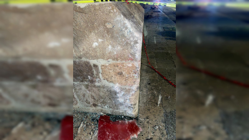 Muere hombre al impactarse en el acueducto de Morelia, Michoacán