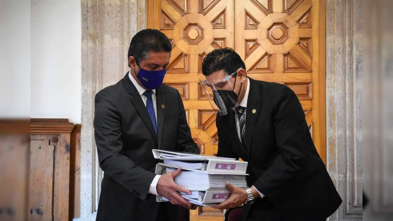 UMSNH presenta ante Congreso del Estado su Reingeniería Administrativa