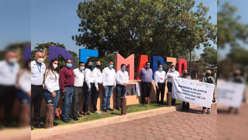 En la Jurisdicción Sanitaria 07, se certifican comunidades promotoras de salud en Apatzingán, Buenavista y Parácuaro