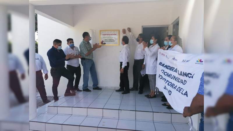 En la Jurisdicción Sanitaria 07, se certifican comunidades promotoras de salud en Apatzingán, Buenavista y Parácuaro