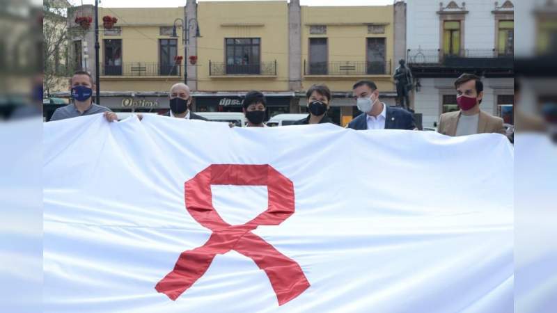 Gobierno de Morelia realiza campaña de prevención VIH/SIDA
