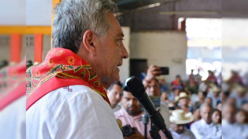 Cristóbal Arias Solís rendirá informes de actividades en Apatzingán y Lázaro Cárdenas, Michoacán 