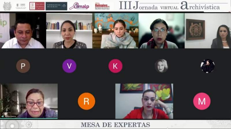 UMSNH realiza tercera jornada virtual archivística