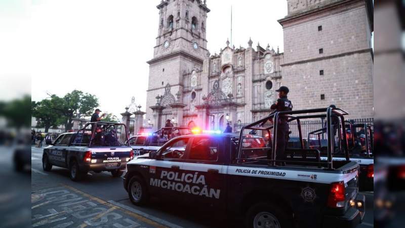 Cierran la circulación a vehículos en el Centro de Morelia 