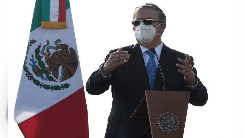 Ebrard: "Agradecemos el apoyo de China a nuestro país en contra del Covid-19" 