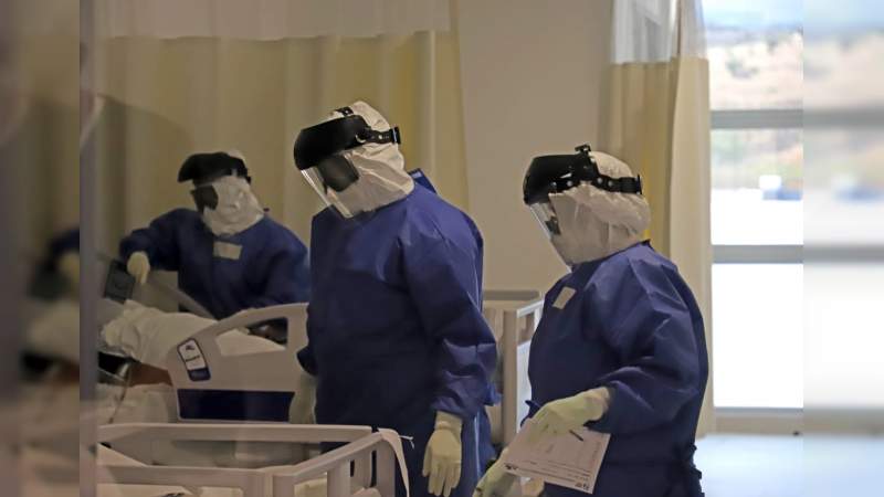 Hospital Civil de Morelia, al tope de su capacidad para atención de pacientes con Covid-19 