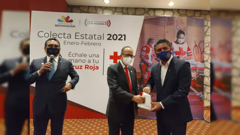 UMSNH se suma a la colecta anual de la Cruz Roja 