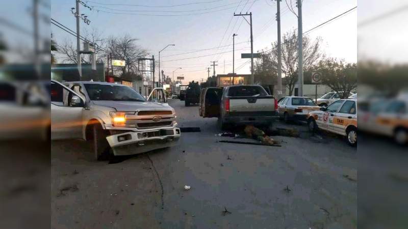 Encontronazo entre la “Tropa del Infierno” y Ejército deja 5 sicarios muertos en Nuevo Laredo 