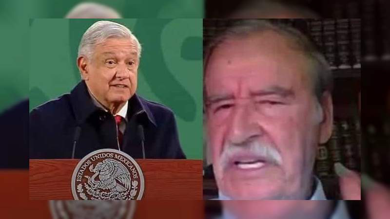 Vicente Fox se lanza contra AMLO: "Que se calle la chachalaca en las mañaneras" 