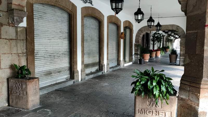 Semáforo rojo fatal para Michoacán; empresarios solicitan condonación de impuestos y créditos sin intereses