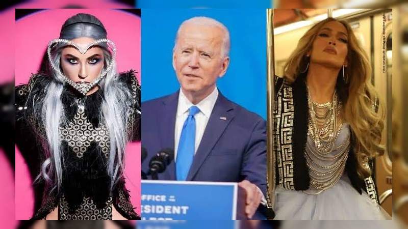 Jennifer Lopez y Lady Gaga encargadas del espectáculo en la toma de poder de Biden 