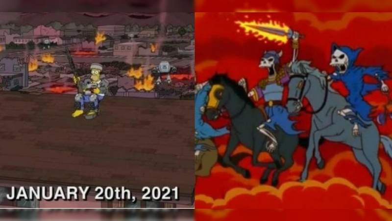 La Apocalipsis, según predicciones de Los Simpson este 20 de enero de 2021 