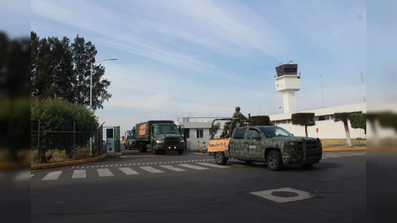 14,652 dosis para Michoacán, primer punto de distribución será Apatzingán 