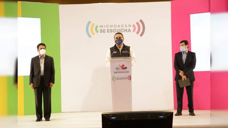 Cerrarán oficinas de gobierno del Estado por la pandemia; inician operativos para verificar que se use el cubrebocas en Morelia 