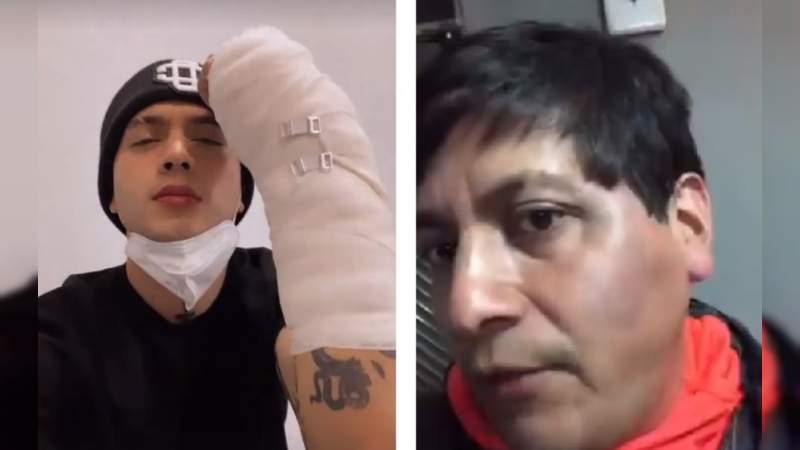 Juan de Dios Pantoja golpea a seguidor de tiktok, no se arrepiente  