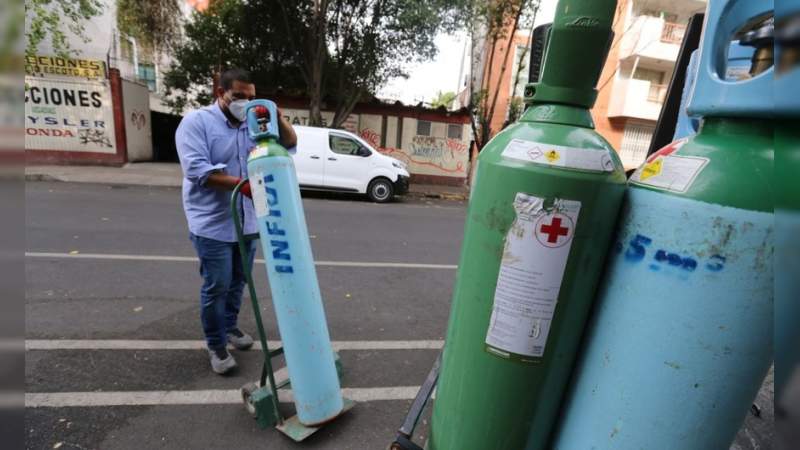Delincuencia está metida en el mercado negro de tanques de oxígeno, Olga Sánchez Cordero  