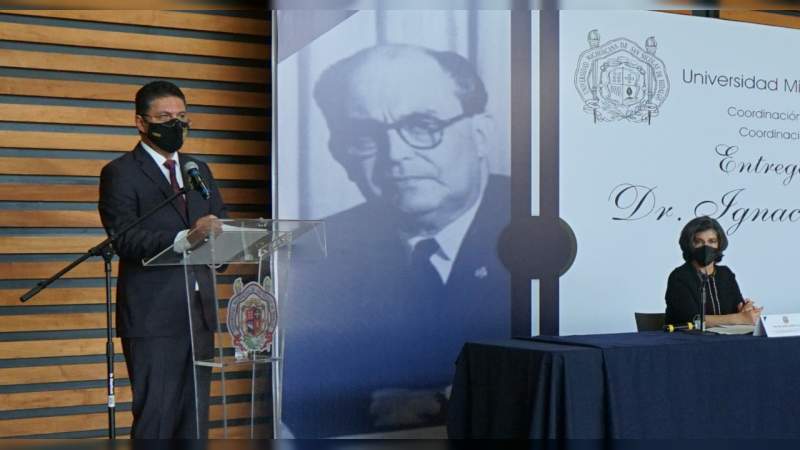 UMSNH entrega medalla “Dr. Ignacio Chávez Sánchez"