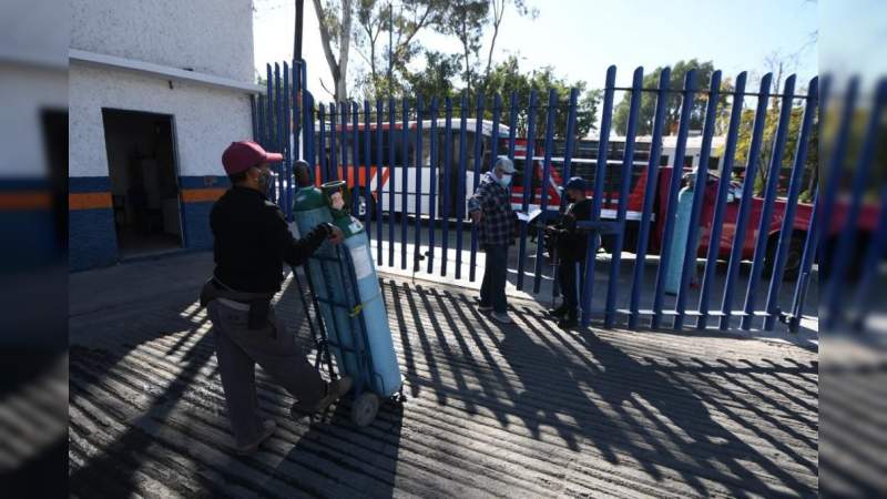 Gobierno de Morelia inspecciona establecimientos con venta de oxígeno médico