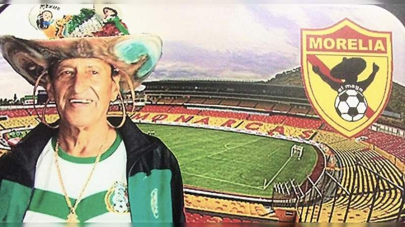 Una década de la partida de El Mago, el porrista icónico del original Atlético Morelia y Monarcas Morelia
