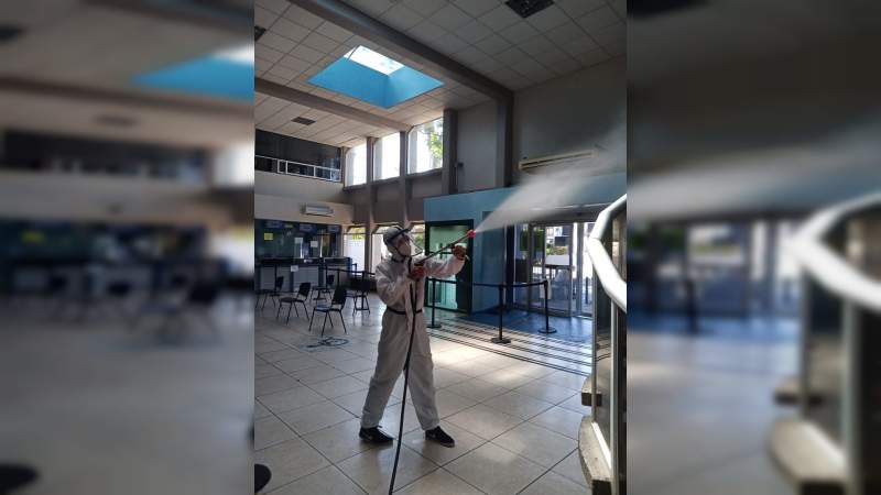 Mantiene Gobierno de Morelia Jornadas de Sanitización alrededor del municipio