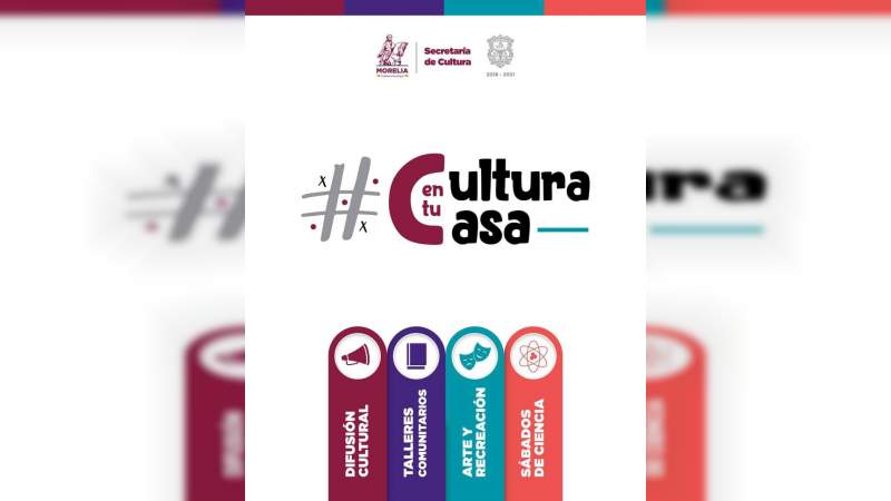 Gobierno de Morelia presenta Cartelera Cultural de Febrero 2021