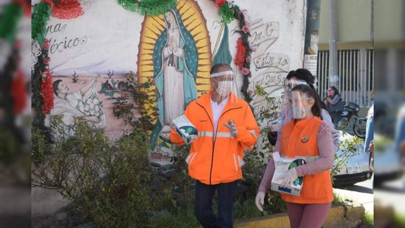 Refuerza Gobierno de Morelia supervisión de medidas sanitarias en tianguis y mercados