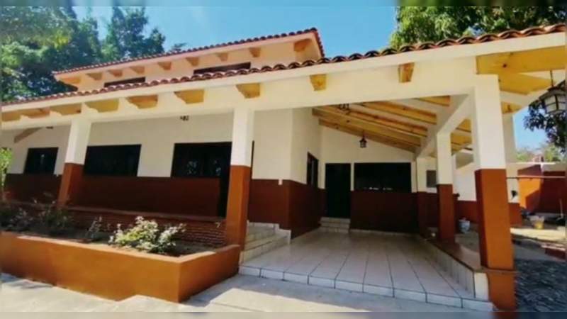 En La Mira, SEE rehabilita lo que fue casa y despacho del General Lázaro Cárdenas del Río