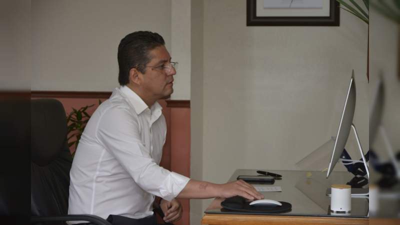 Rector de la UMSNH reconoce trabajo de Enlaces de Transparencia