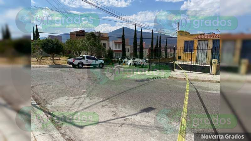 Asesinan a mujer en Morelia, Michoacán