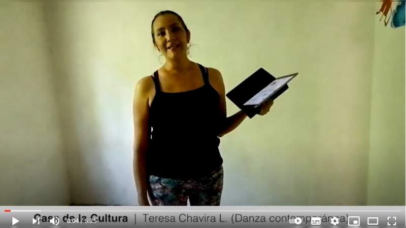 ¡Aficionados del baile! Chavira Leal, explica en línea alineación correcta para comenzar a bailar 