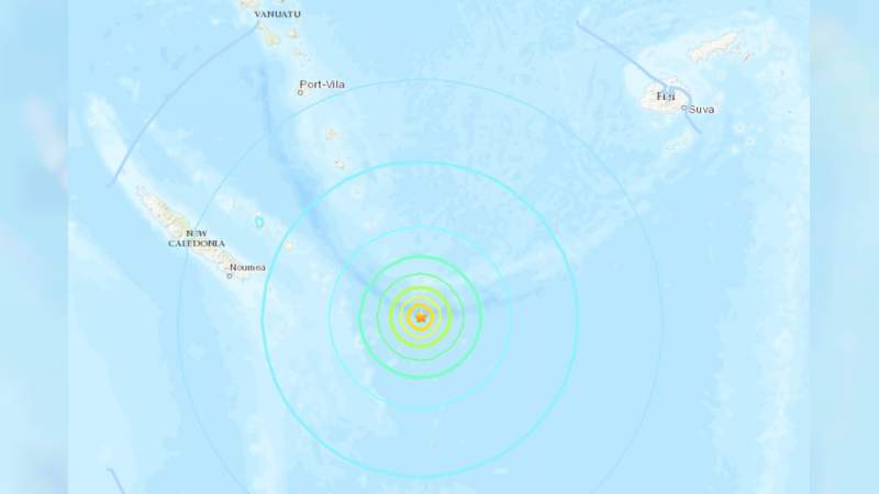Terremoto de 7,7 en el Pacífico Sur provoca Tsunami en isla de Australia 