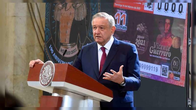 AMLO: "La vacuna mexicana anticovid debería llamarse Patria" 