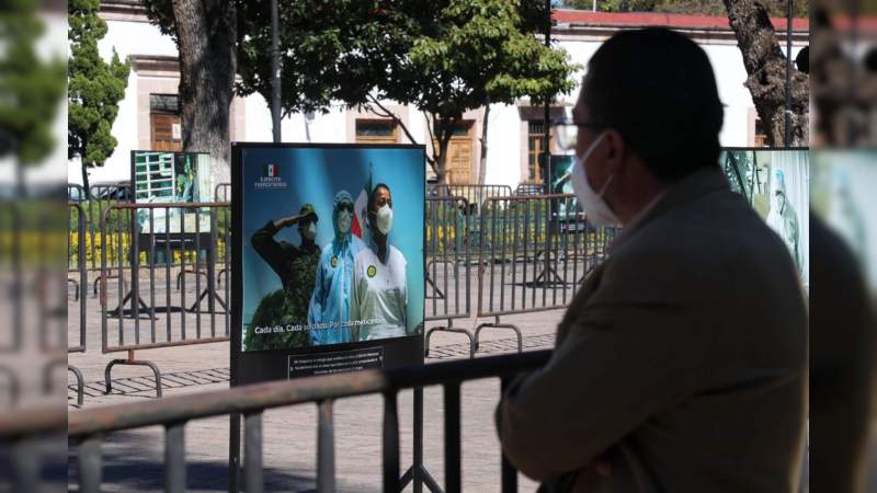 Se inauguró la exposición "Ejército y Fuerza Aérea, la gran fuerza de México" en Morelia, Michoacán