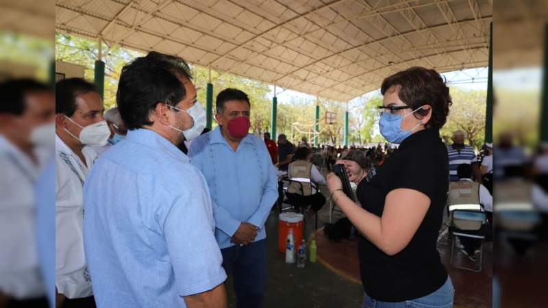 Todos los adultos mayores serán vacunados: José Luis Cruz Lucatero