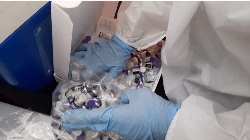 Llegan a Michoacán 16 mil 575 vacunas de Pfizer para los trabajadores de salud 